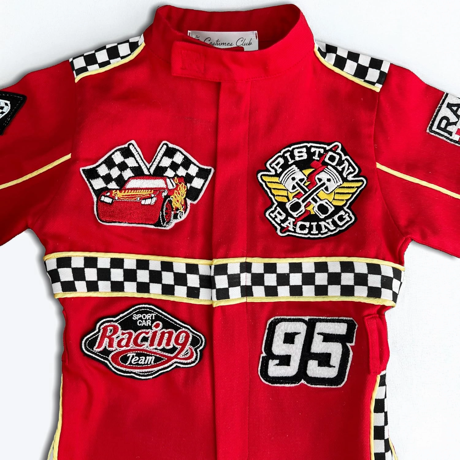 Handmade Race Car Driver Costume for Toddlers - Halloween Costume, Cars Boys Racing Outfit, Toddler Racer Suit