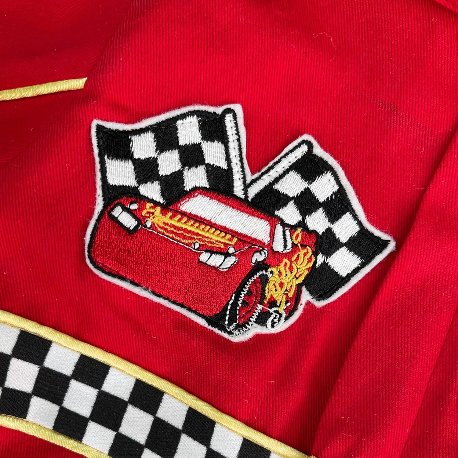 Handmade Race Car Driver Costume for Toddlers - Halloween Costume, Cars Boys Racing Outfit, Toddler Racer Suit