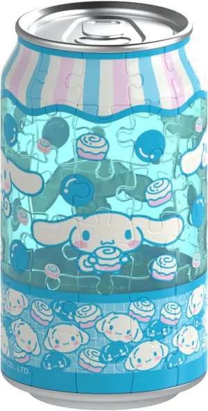 Hands Craft Soda Can Puzzle - Cinnamoroll Hello Kitty & Friends | DIY Crafts for Kids & Adults | Cinnamoroll-Themed 3D Puzzles | Fun Crafting Kit | Gift for Sanrio Fans