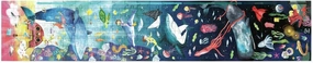 Hape Ocean Life Puzzle 1.5 Meter Long | 200 Pieces Colorful Giant Glow-in-The-Dark Marine Life Jigsaw, for Children 6  Years