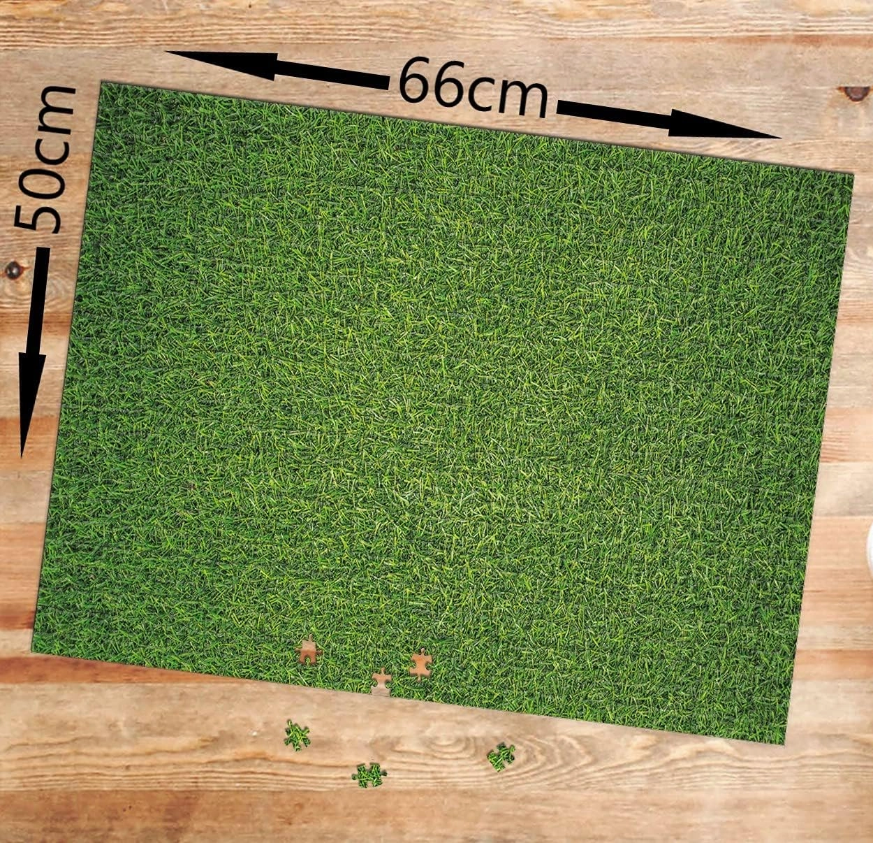 Hard Jigsaw Puzzles - Impuzzible Natural Grass 1000 Piece Jigsaw Puzzle for Adults - 66cm X 50cm - Challenging Jigsaw Puzzles, Great Gift for All Ages