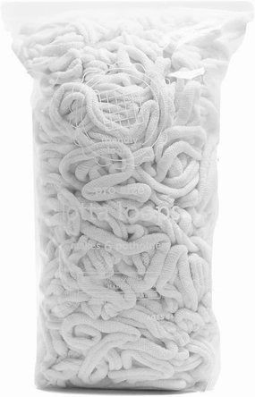 Harrisville Designs Friendly Loom | Lotta Loops - 10” PRO-Sized White Potholder Weaving Loops | Craft 6 Cotton Potholders