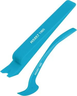HAZET assembly wedge set 1965/2 I 2-piece plastic tool set I Universal lever tool for loosening components on the car body or car door and interior trim