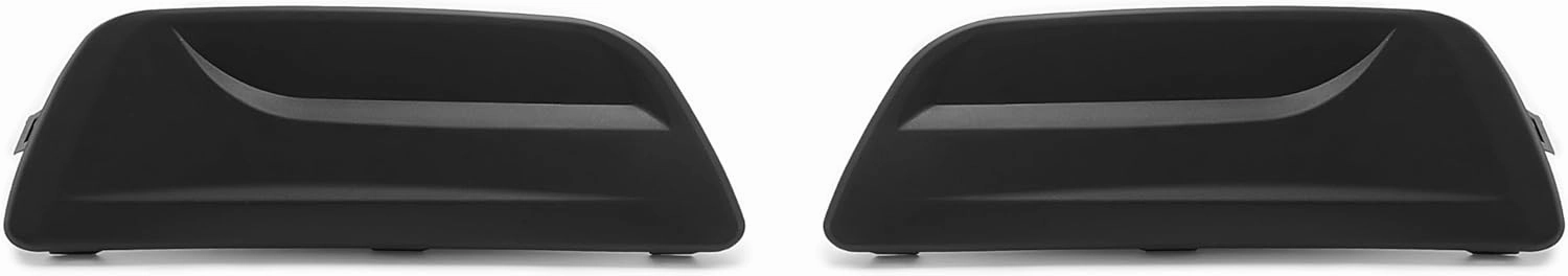HECASA Fog Light Cover Compatible with 2013-2016 Chevy Chevrolet Malibu Eco Limited Bumper Fog Lamp Trim Bezel Replacement for 20768847 20768848 Left & Right Black