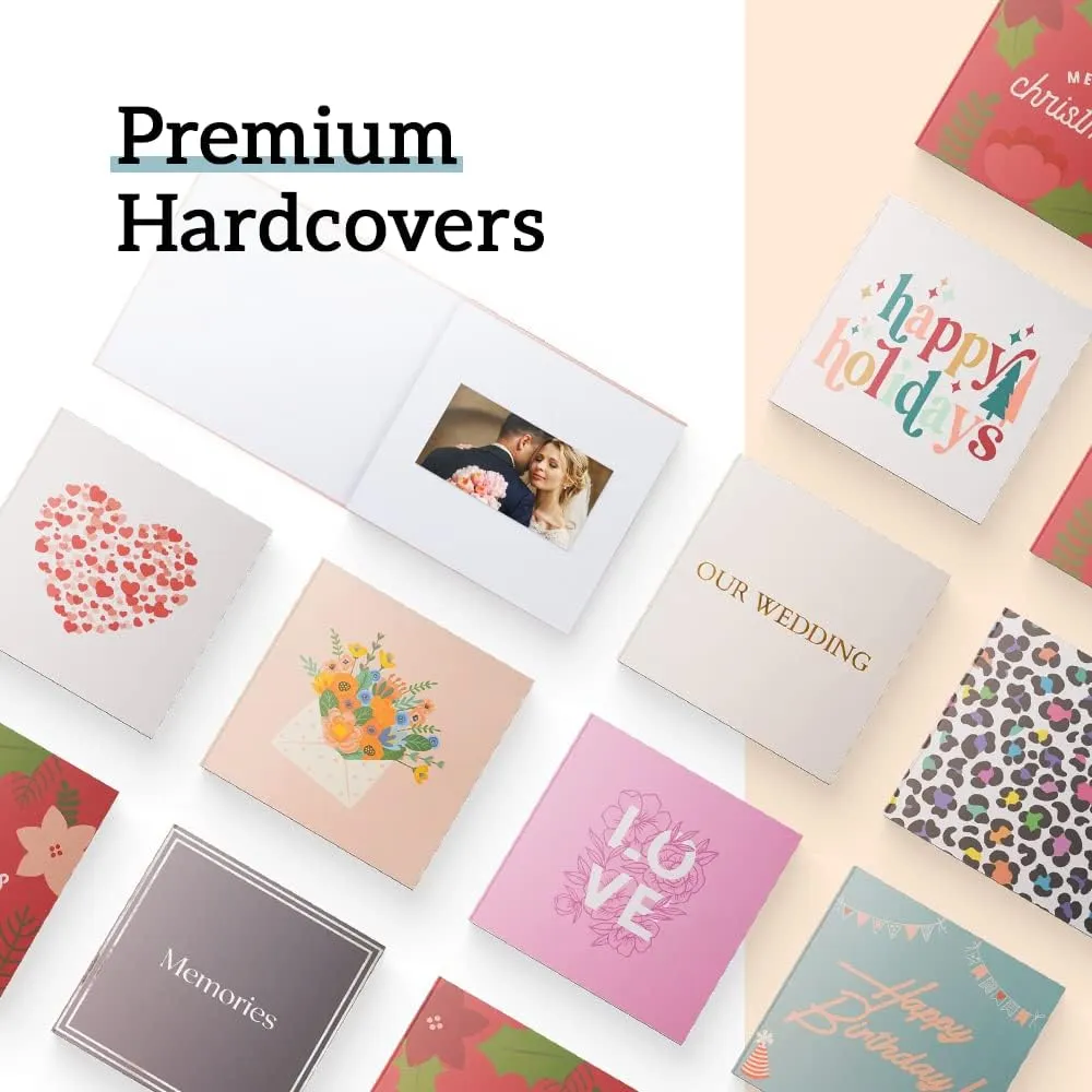 Heirloom Memories Video Book - Create Your Own Digital Greeting Card Gift with Your Memories - Anniversary, Christmas, Wedding - Plays 10 Minutes of Video and Photos
