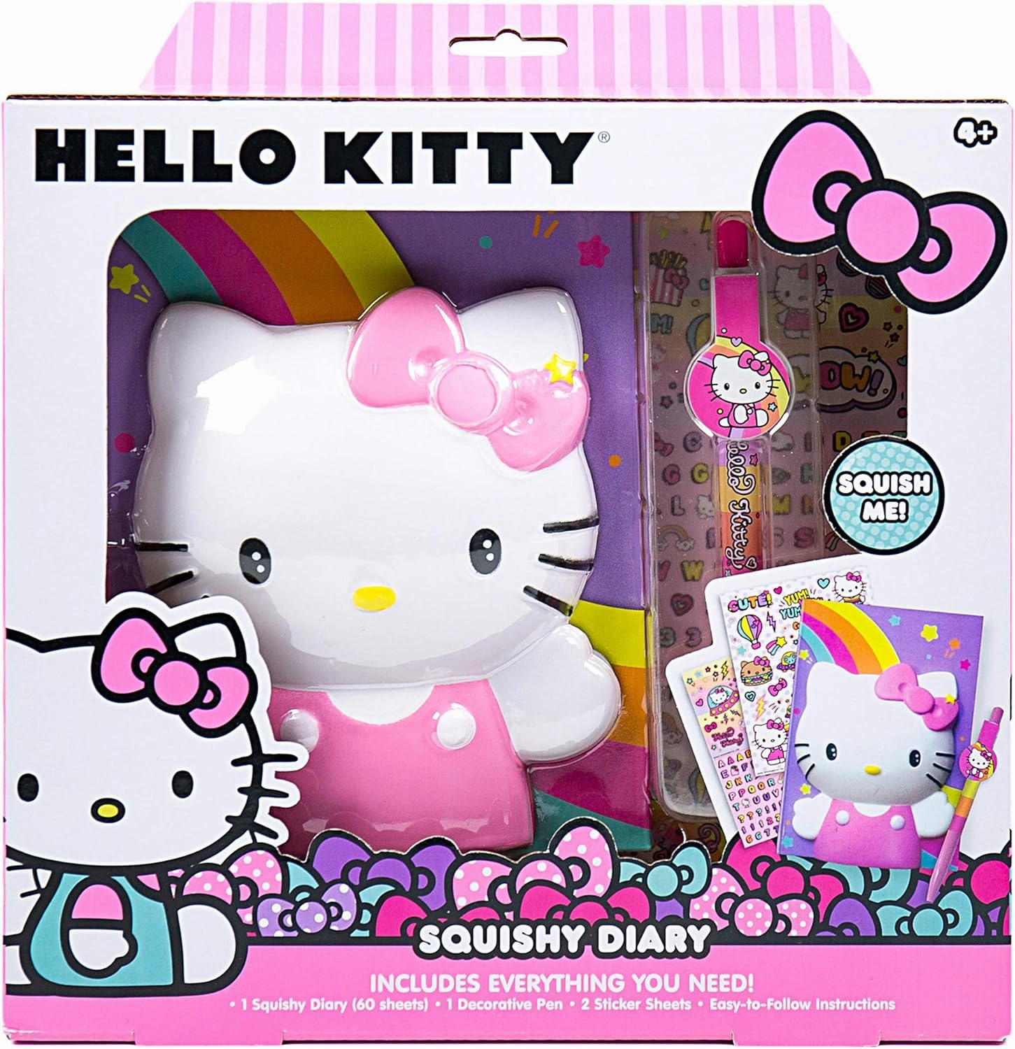 Horizon Group USA Hello Kitty Create Your Own Squishy Diary
