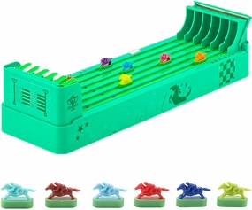 Horse Racing Game Electronic, Mini Portable Table Game, Desktop Electric Horse Racing Game Board Game with 6 Horses, Family Party Entertainment Game, Gift for Adults