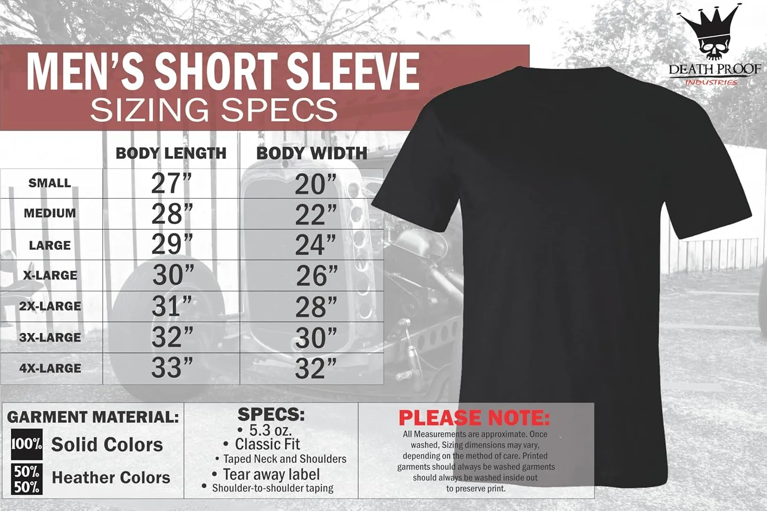 Hot Rod Original DPI Speed Shop T-Shirt Tee
