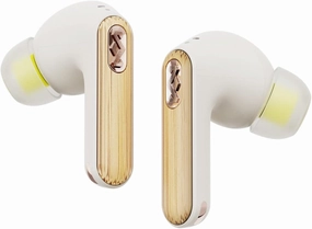 House of Marley Redemption ANC 2: True Wireless Earbuds with Microphone, Bluetooth Connectivity, 6 Hour Battery Life with in-Case Charging, and Sustainable Materials, Cream