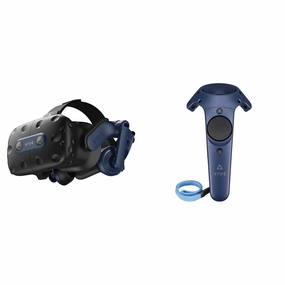 HTC VIVE Pro 2 Headset   Controller (2018) - Black, Windows 10, Compatible with Oculus Rift, SteamVR