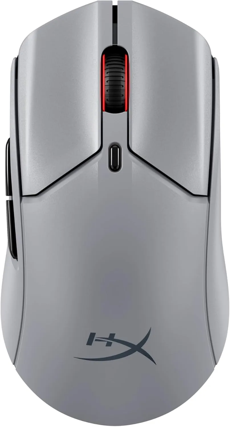 HyperX Pulsefire Haste 2 Pro 4K Wireless Gaming Mouse for PC, 4k Polling, Rechargeable 90 Hour Battery, Lightweight 61g, 26K Sensor, 2.4GHz, Bluetooth, Slate Grey