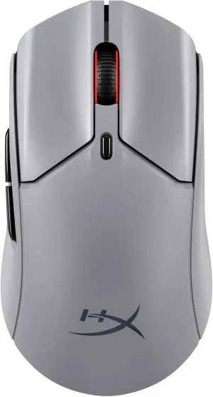HyperX Pulsefire Haste 2 Pro 4K Wireless Gaming Mouse for PC, 4k Polling, Rechargeable 90 Hour Battery, Lightweight 61g, 26K Sensor, 2.4GHz, Bluetooth, Slate Grey