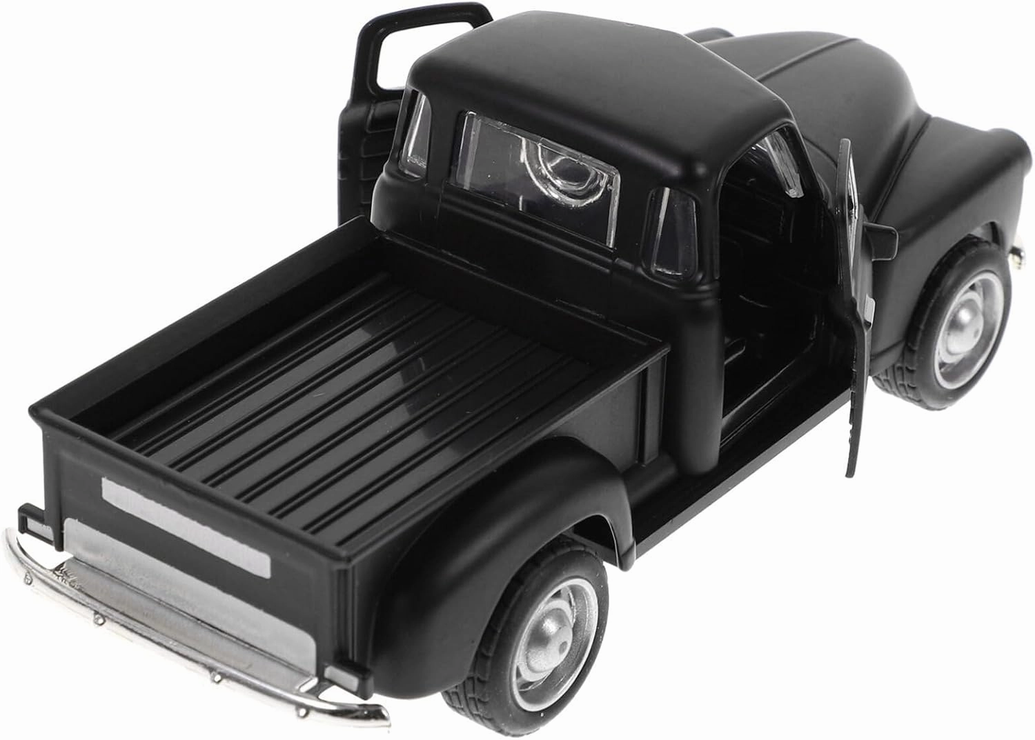 IMIKEYA Metal Classic Car Model Die Cast Old Pickup Truck Figurines Vintage Collectible Toy Car Mini Car Photo Props for Home Desk Cabinet Bookshelf Black