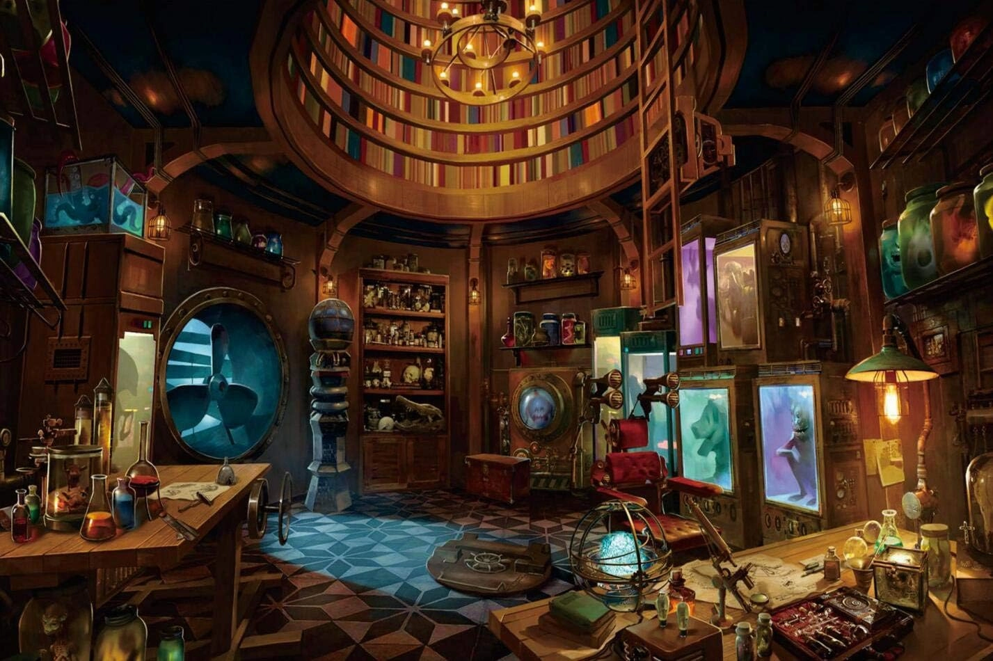 Ingooood- Jigsaw Puzzle-Fantasy Series- Hidden Chamber -IG-0551 Entertainment Wooden Puzzles Toys
