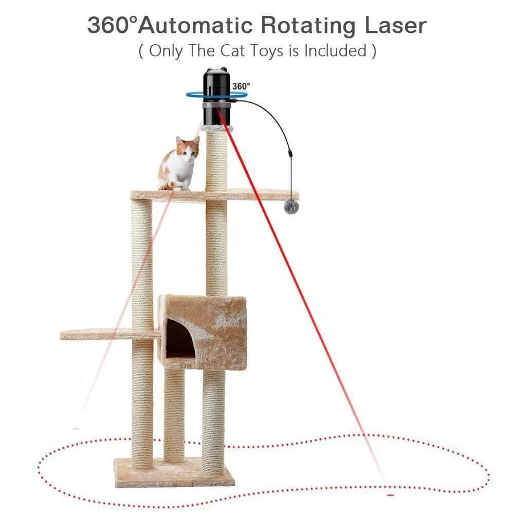 Interactive Cat Laser Toy - Portable Pet Plaything