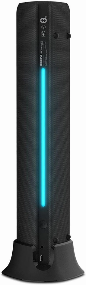 Ion Audio Meeting Mate Rechargeable Portable Speaker with Built-in Microphone for Home & Office
