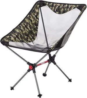 IRYZE Outdoor Chair Folding Camping Chair Outdoor Folding Chair Camping Beach Portable Simple Backrest Folding Sketching Seat Stool with Mesh Fabric Backrest Camping Chair Foldable Chair (Color : A)