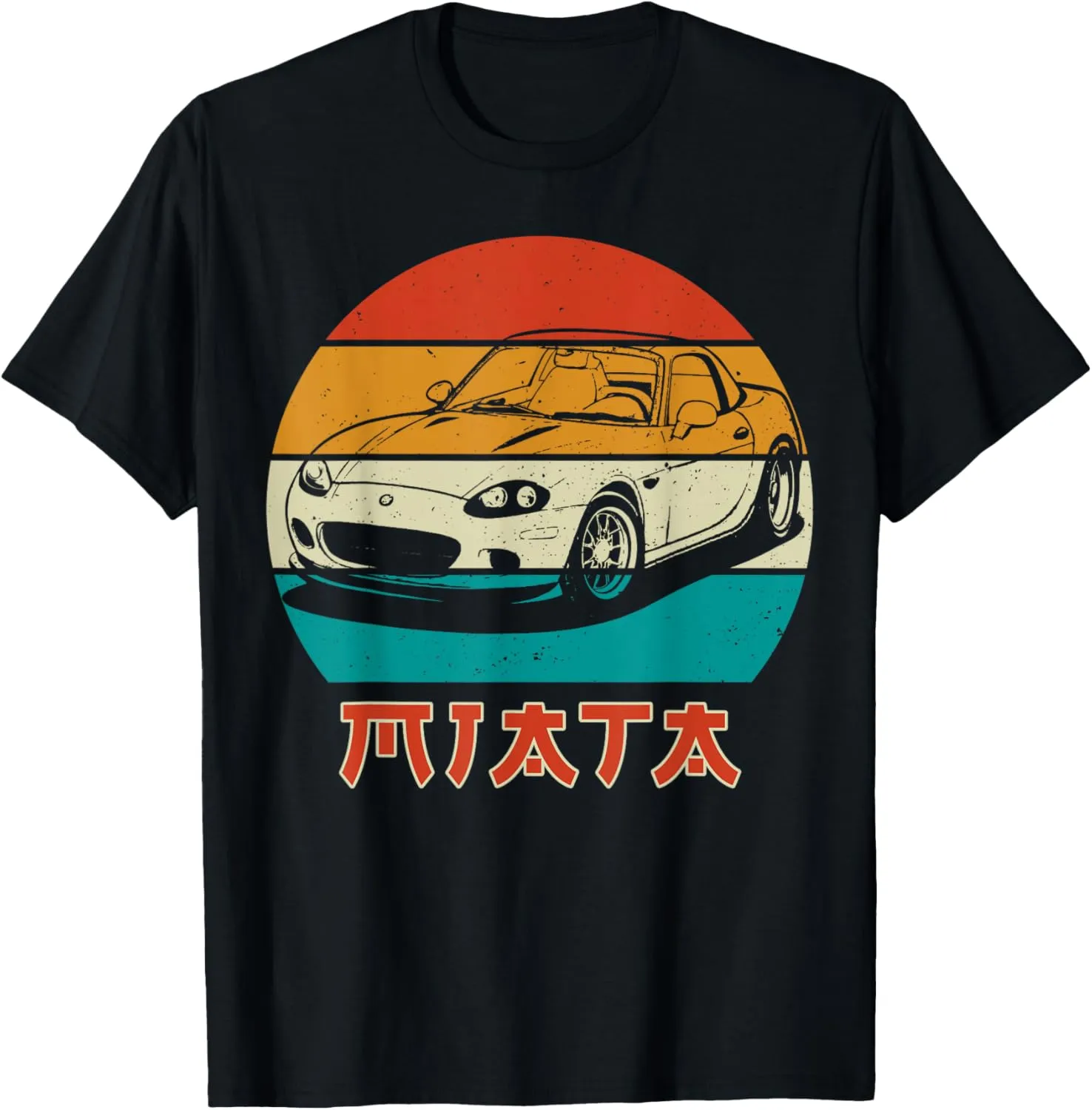 Japanese Miata Car Retro Vintage Sports Car Legend 90s T-Shirt