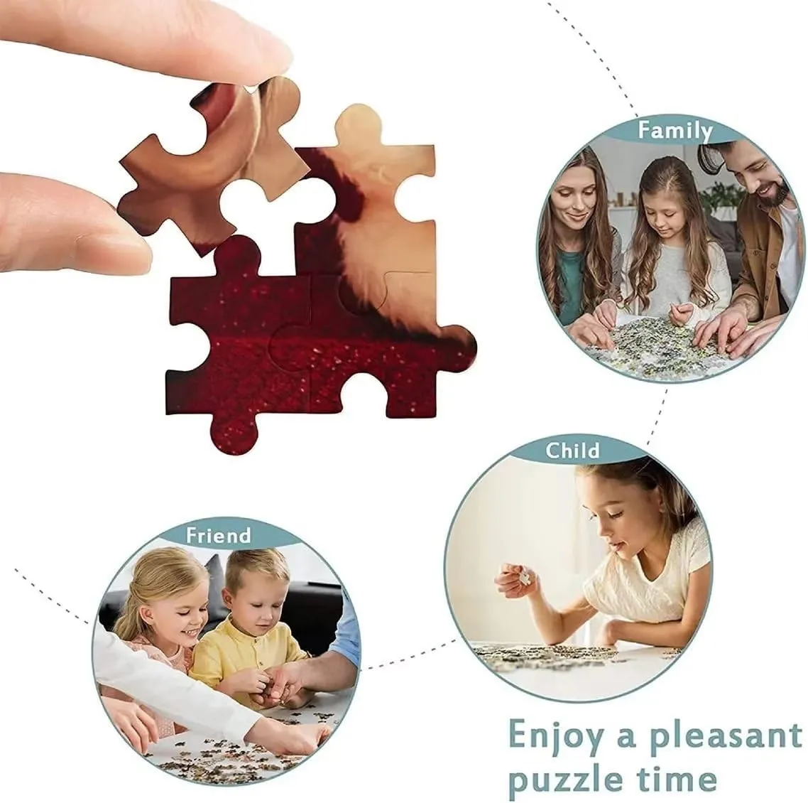 Jigsaw Wooden Puzzles 500 Pieces for Adults - Snow Mountain Climbing Jigsaw Puzzles for Adults Lasting Fun and Display