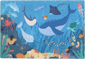 Jigsaw Puzzle Kids Adults 500 Piece Fish and Wild Marine Animals Intellectual Educational Large Format Puzzles Game Toys Gift for Home Wall Decor