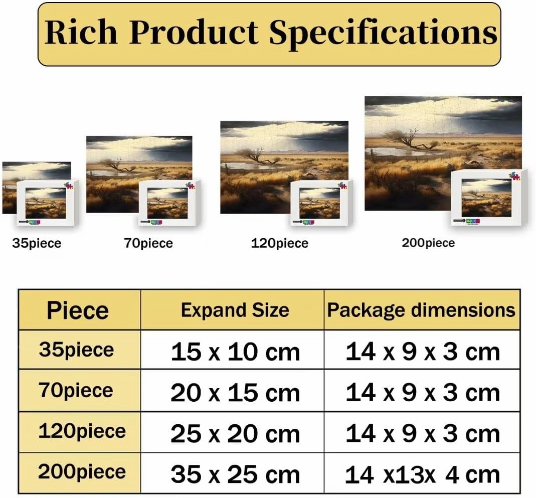 Jigsaw Puzzles 1000 Piece for Adults - Gone Fishing Wooden Puzzle Fun Games Stress Relief Toys for Home Decor Living Room Decor