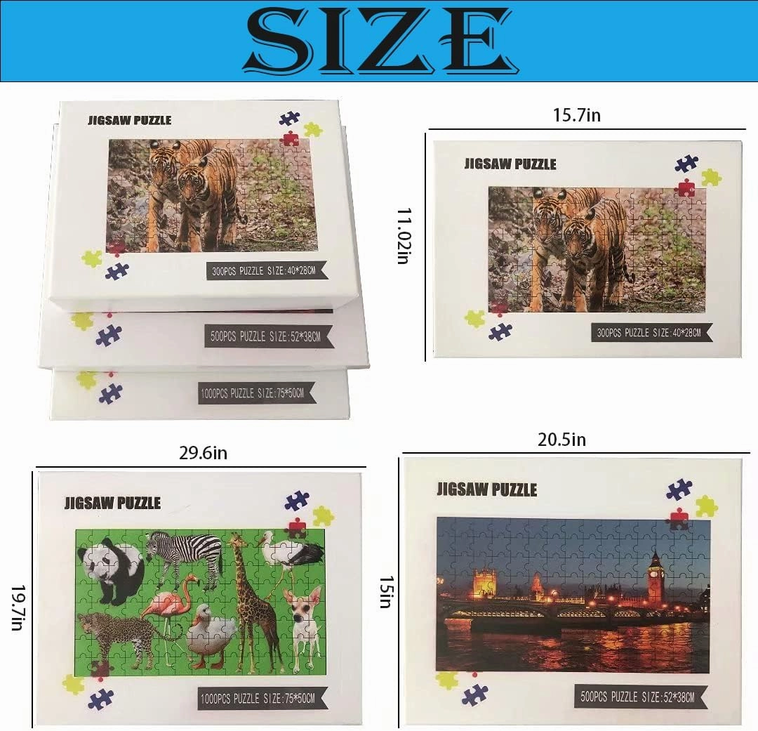 Jigsaw Puzzles 500 Piece Pink Fish Fishing Puzzle - Decorations Family Friends Gift