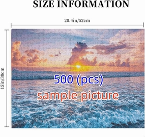 jigsaw puzzles 500 pieces for adults Carp fish, lake water Educational Game Toys, Family Decoration Puzzle 20.4'' x 14.9''