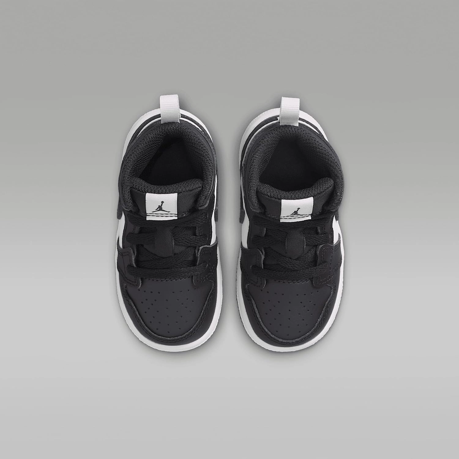 Jordan 1 Mid Baby/Toddler Shoes (DQ8425-010, Black/Summit White/Off Noir)