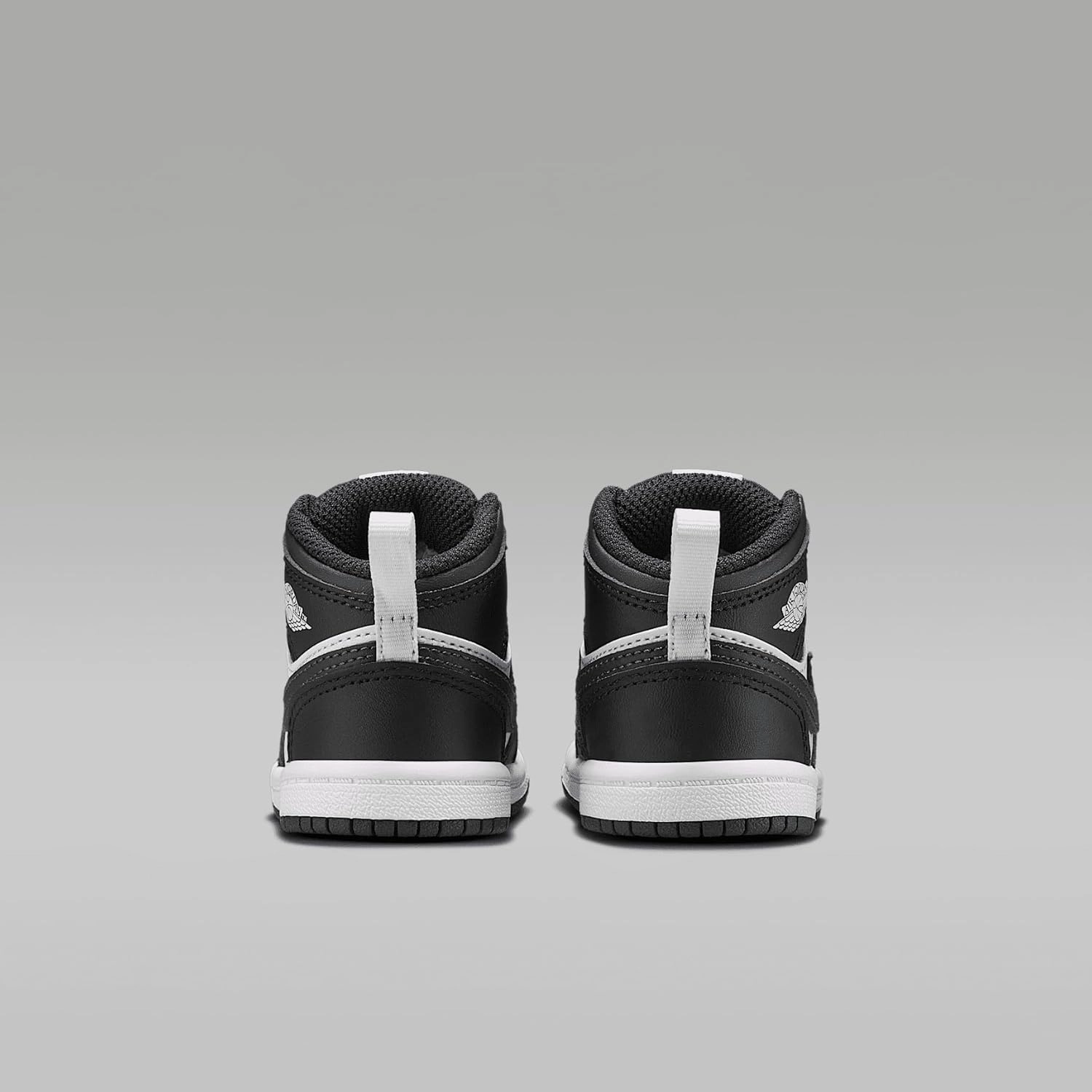 Jordan 1 Mid Baby/Toddler Shoes (DQ8425-010, Black/Summit White/Off Noir)