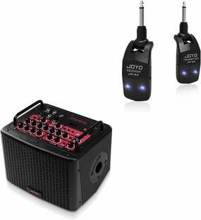 JOYO 2.4GHz Wireless Guitar System (JW-03) Bundles with JOYO 40 Watt Acoustic Combo Amplifier (BSK-40)