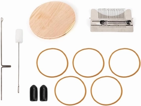 Joyzan Darning Loom, Small Speedweve Weave Machine Mini Mending Stamping Loom Wooden Stainless Steel Weaving Tool Kit Jeans Socks Clothes Stitching Knitting DIY Arts Beginners Repair Holes 21 Hooks