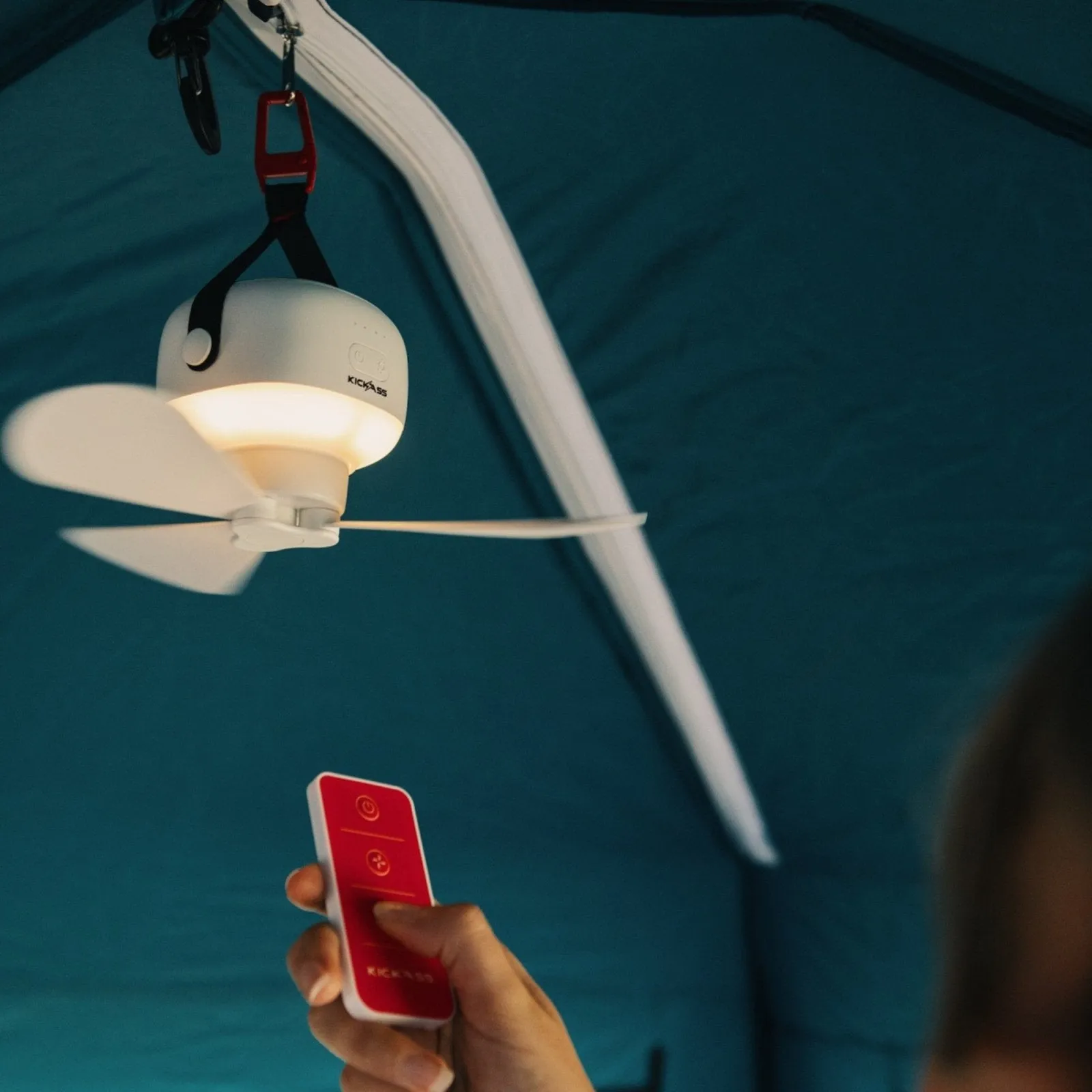 KickAss Portable Hanging Fan for Camping