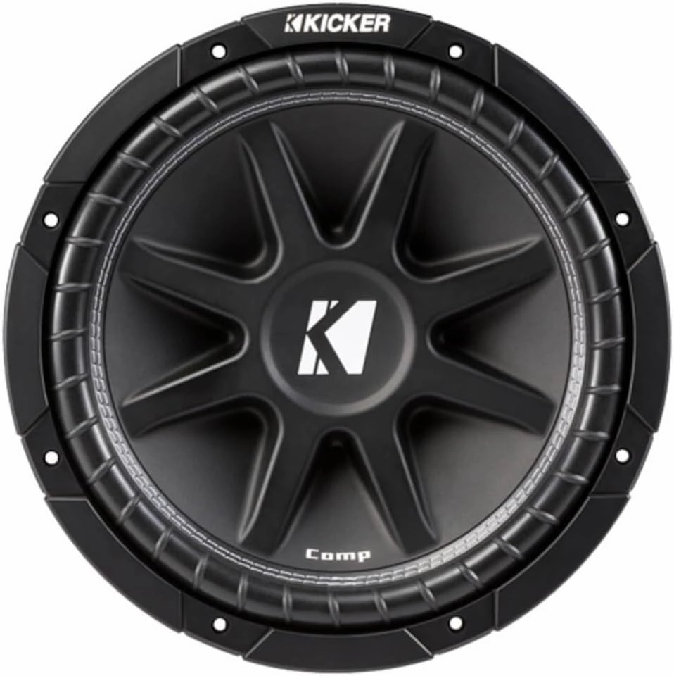 Kicker 43C124 Classic 12 inch Comp 4 Ohm SVC Subwoofer
