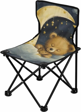 Kigai Folding Camping Chair Heavy Duty Chair Ultralight Compact Portable Beach Chair for Outdoor Camp, Hiking, Travel, Beach, Sporting Event and Picnic, Sleeping Bear