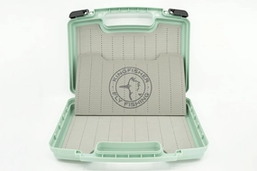 Kingfisher Streamer Fly Fishing Boat Box 2.0 (14" x 11" X 3.35"), Sage