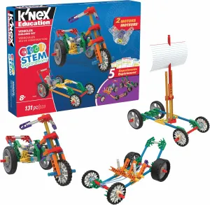 K'NEX Education - STEM Explorations: Vehicles Building Set ‚ Kid Construction Play, Creative Building‚ Ages 8 
