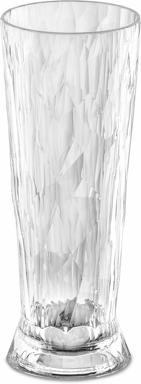 Koziol Super Beer Glass, 16.9 fl oz (500 ml), Unbreakable, Lightweight, Plastic, Outdoor, Made in Germany, Dishwasher Safe, 100% Recyclable, Outdoor, Ecology, Heat Resistant, Cogiol
