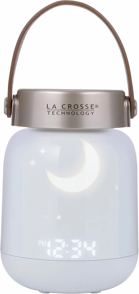 La Crosse Technology 617-4817-INT Firefly Sound Machine with Alarm Clock and Bluetooth Speaker