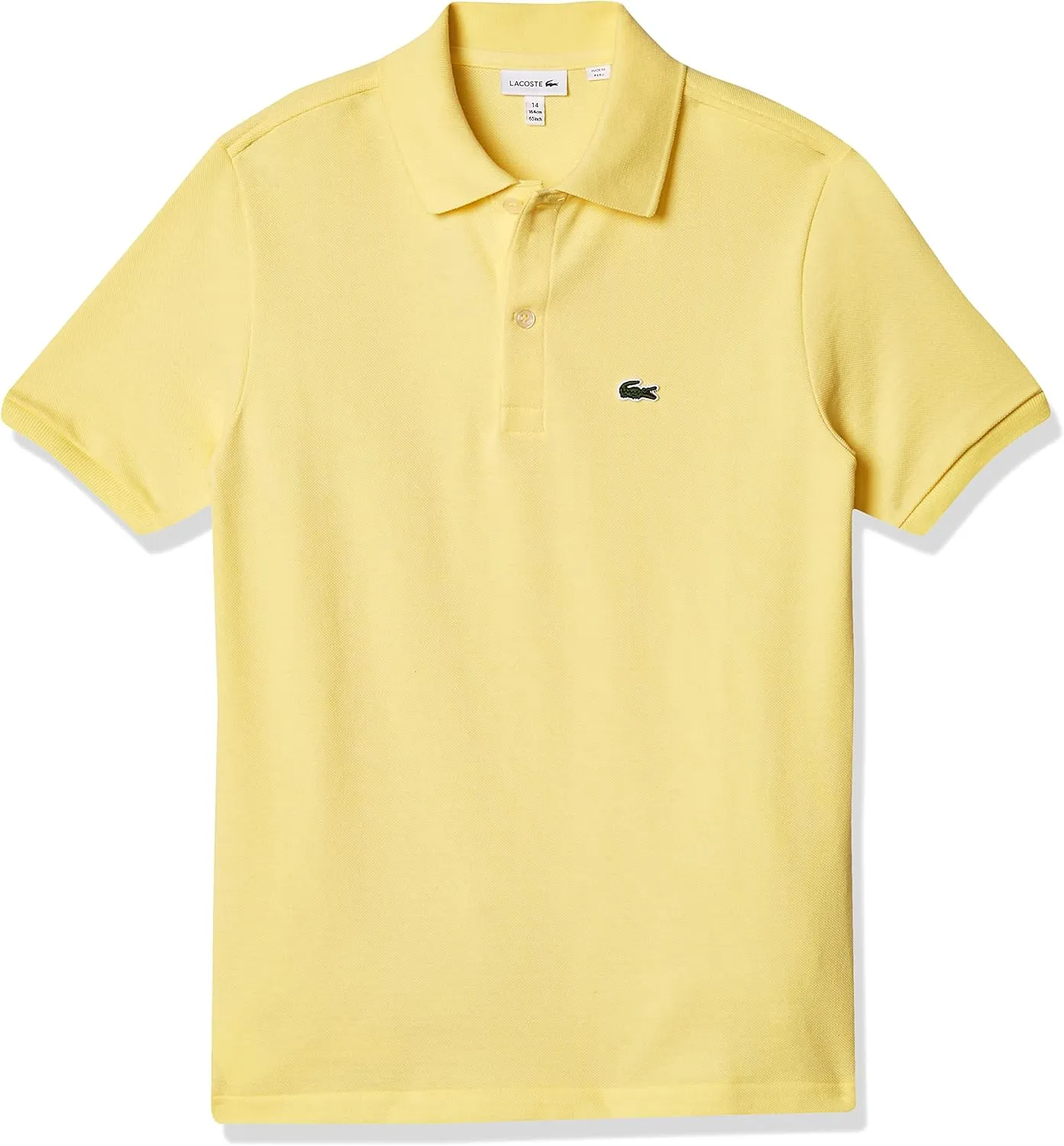 Lacoste Boys' Short Sleeve Classic Pique Polo Shirt