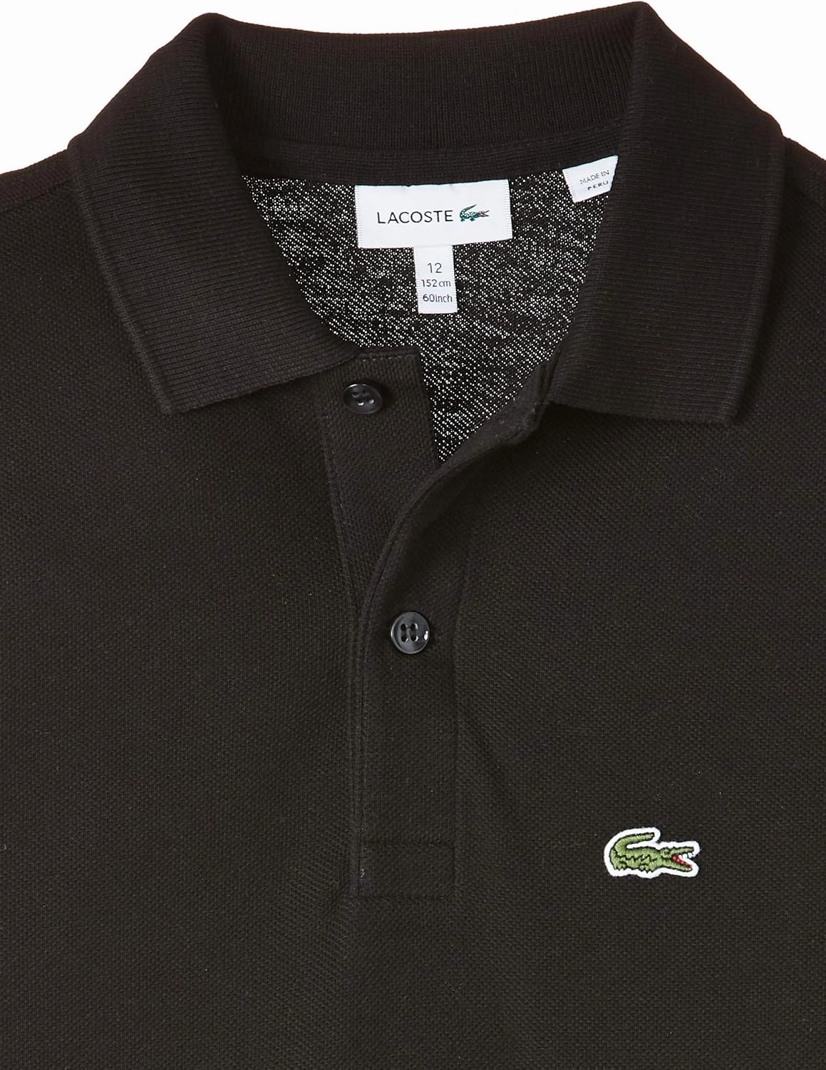 Lacoste Boys' Short Sleeve Classic Pique Polo Shirt