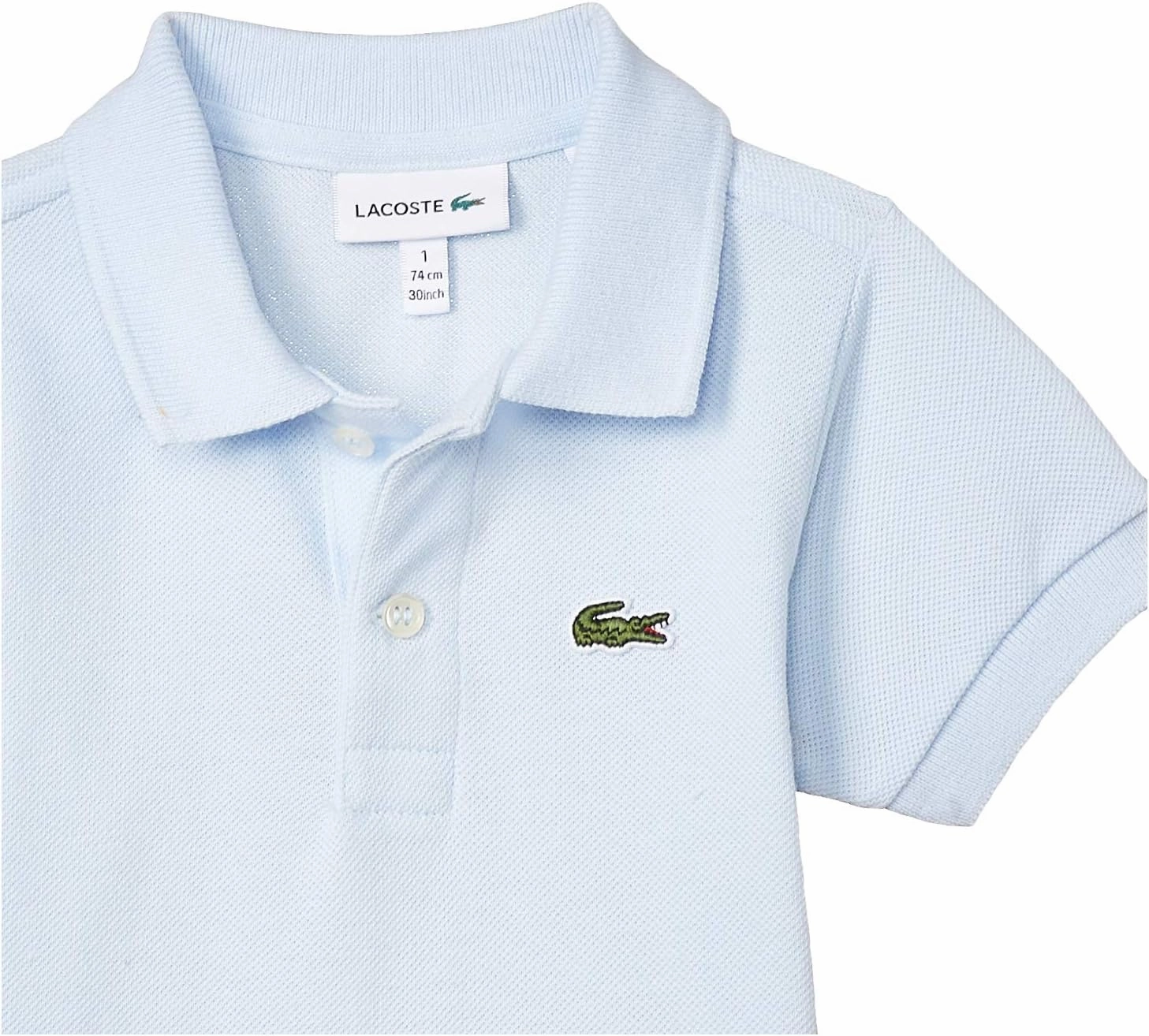 Lacoste Boys' Short Sleeve Classic Pique Polo Shirt