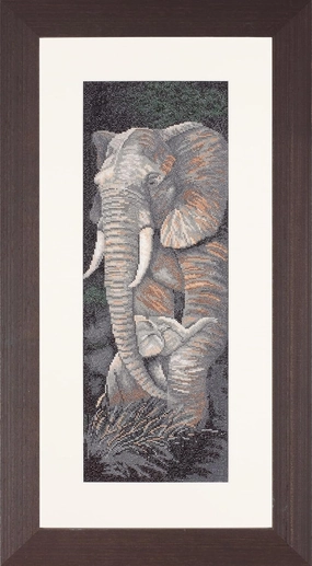 Lanarte Counted Cross Stitch Kit: Protective Care (Evenweave)