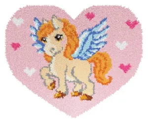 Latch hook rug kit "Pegasus" 4171