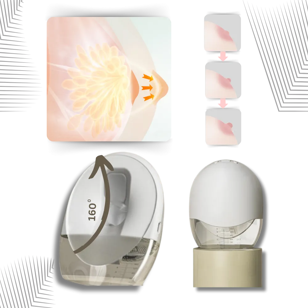 Leak Prevention Hands-Free Breast Pump