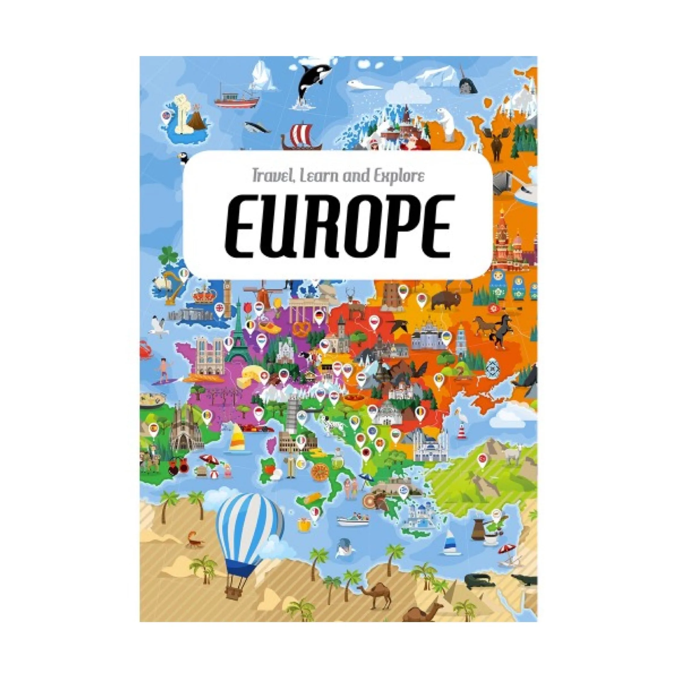 Learn and Explore Puzzle - Europe