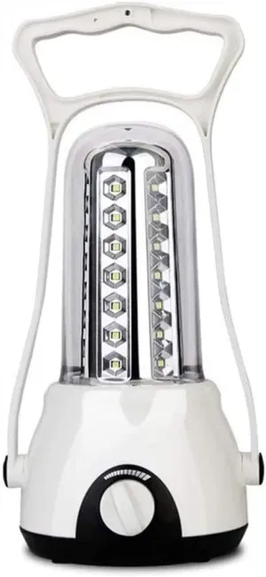 LED Camping Lantern, LED Outdoor Light, Rechargeable, IPX4 Waterproof, Suitable for Survival, Emergency, Hurricane Camp Lantern and Tent Light (White)