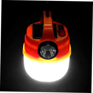 Led Camping Light Solar Power Rechargeable Tent Lamp for Hiking Portable Emergency Light for Outdoor Activities