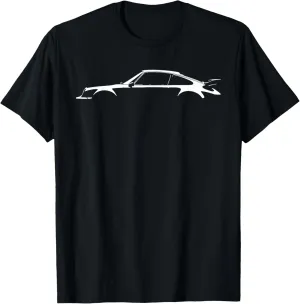 Legendary Racing Sports Car Iconic Racing Car Silhouette T-Shirt