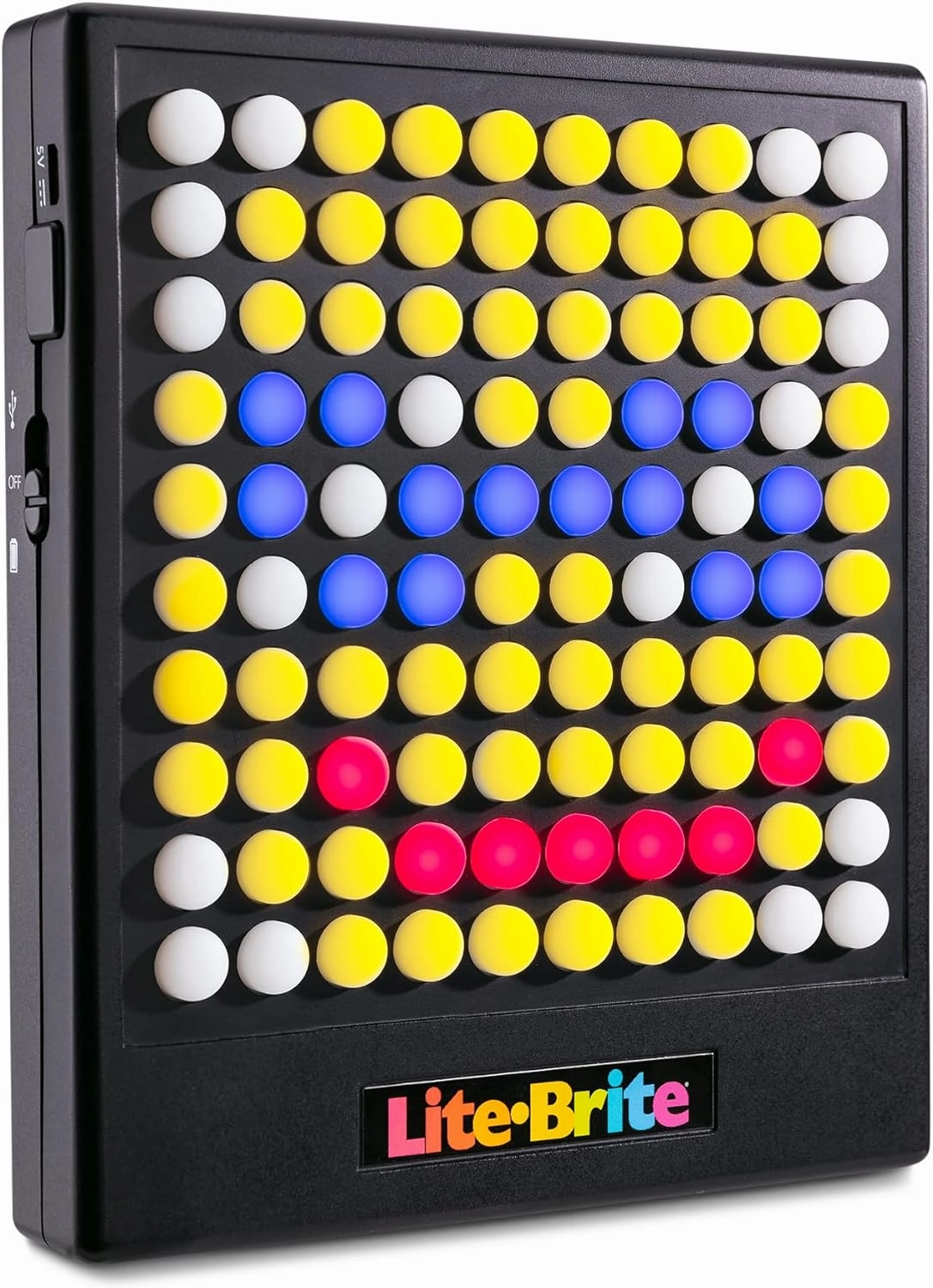 Lite-Brite Touch - Create, Play and Animate - Light Up Portable Stem Sensory Learning Toy, Creative Art Stem Toy for Girls, Boys, Unisex, Toddler, Holiday, Birthday, Gift, Ages 6 