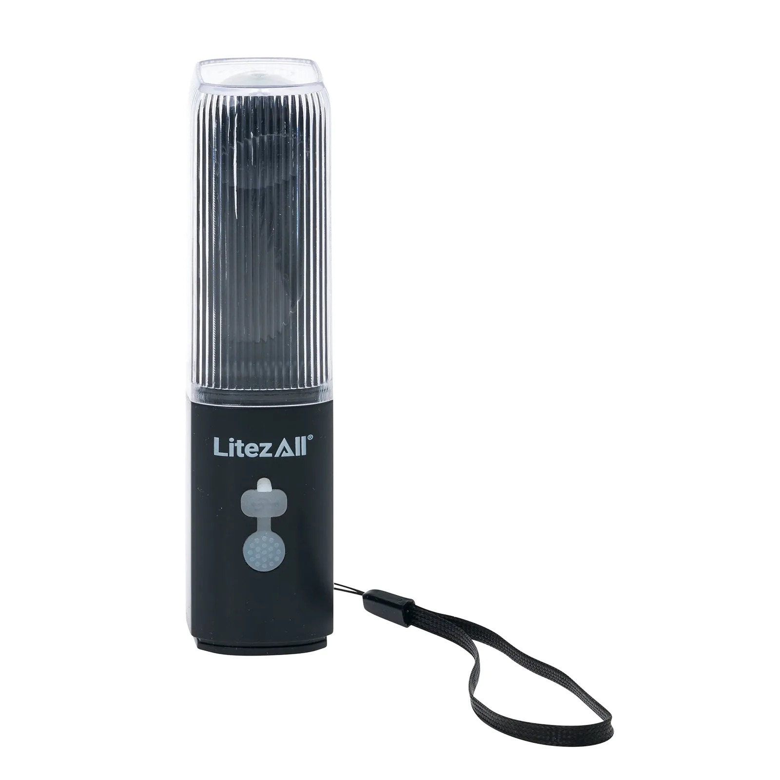 LitezAll Rechargeable Pocket Fan with Flashlight